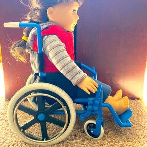 Wheelchair for American girl doll